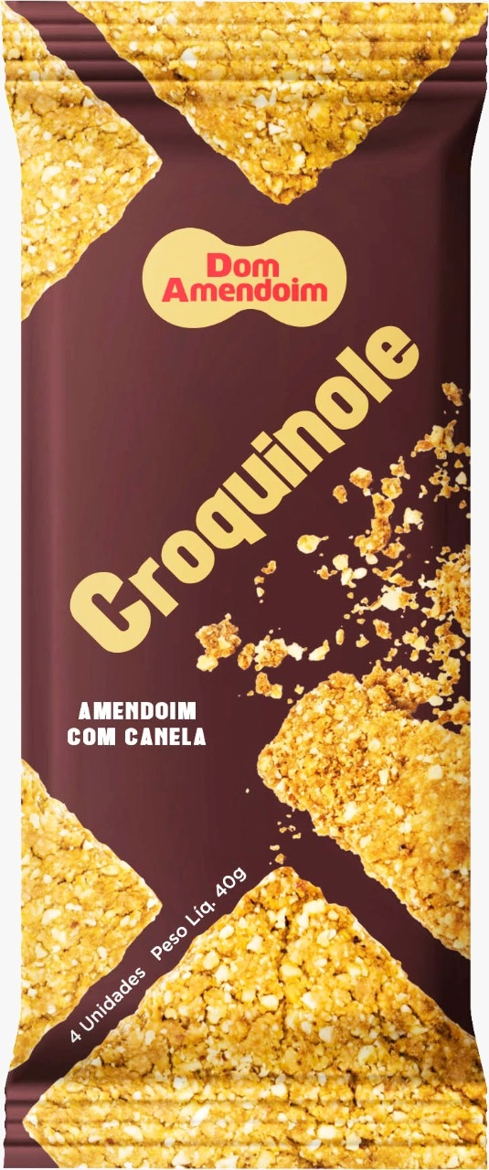 Croquinole De Amendoim Com Canela