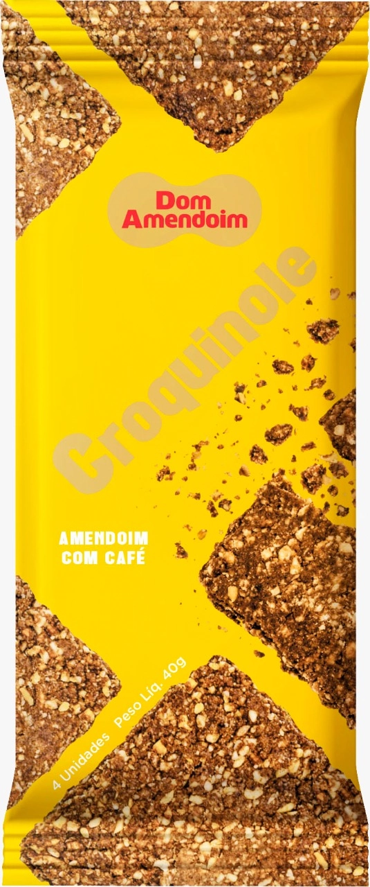 Croquinole De Amendoim Com Café