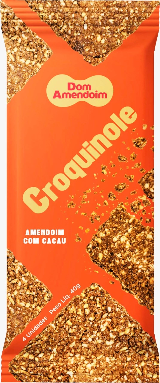Croquinole De Amendoim Com Cacau
