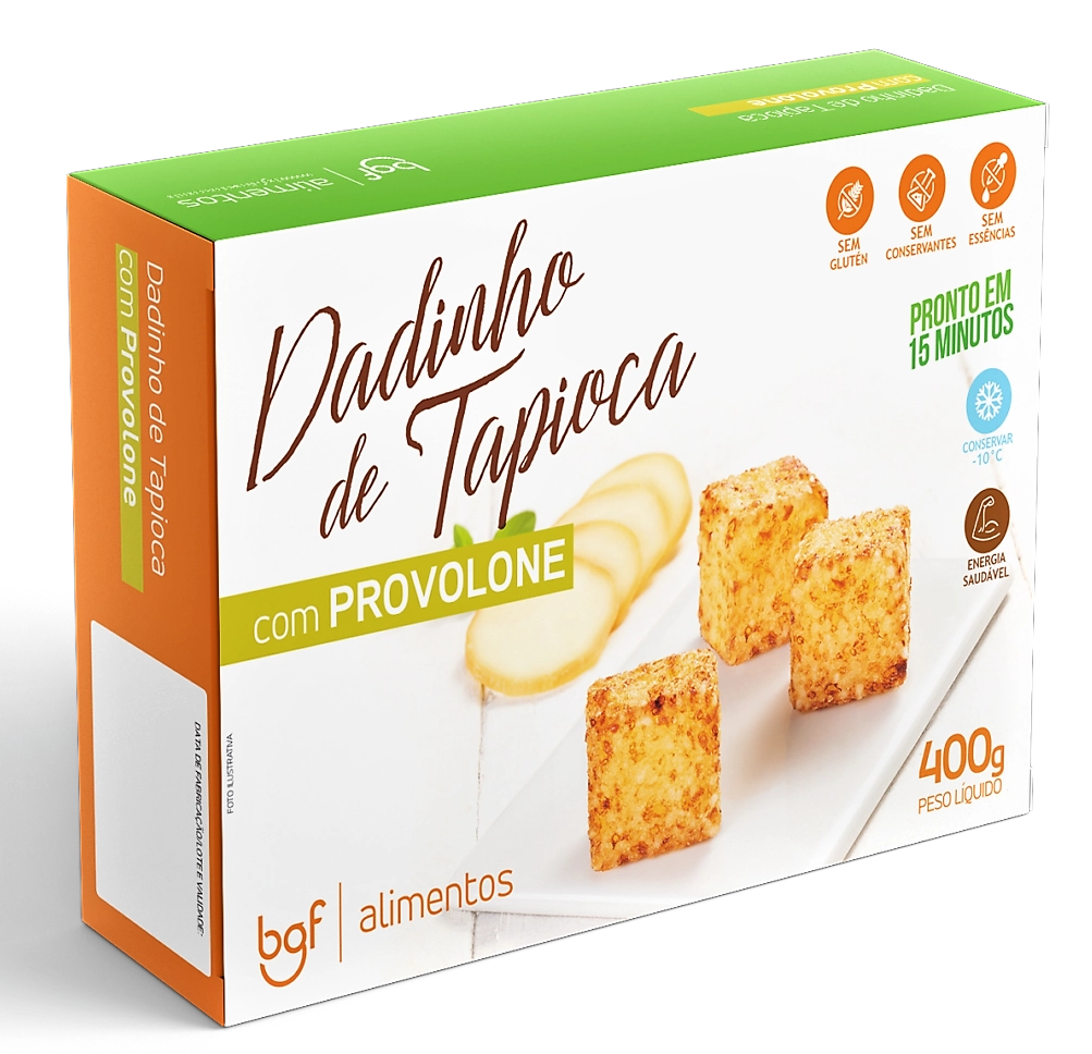 Dadinho Tapioca Bgf Provolone 400g