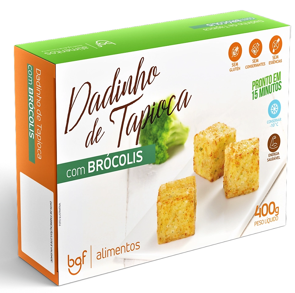Dadinho Tapioca Bgf Brocolis 400g