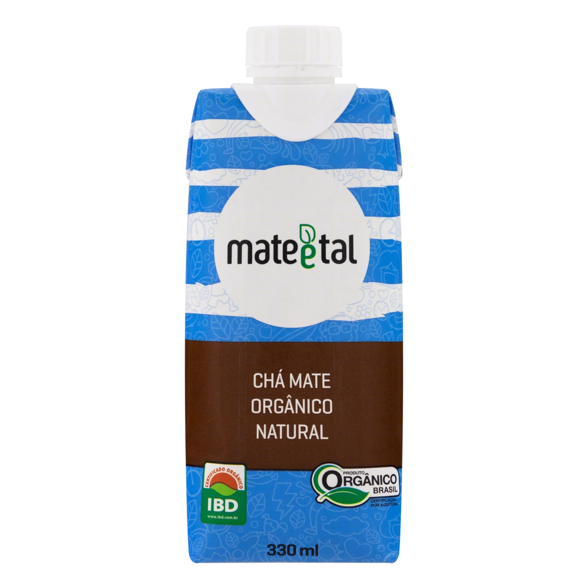 Chá Mate Orgânico Natural Mate E Tal Caixa 330ml