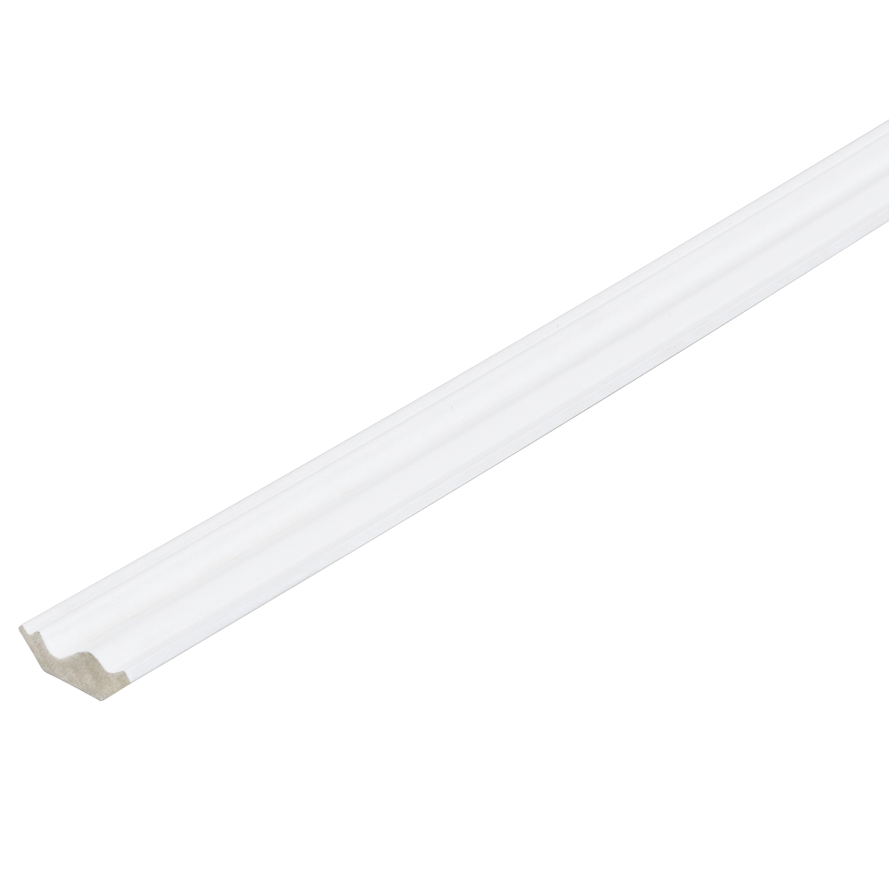 Rodateto de MDF Naval Branco RT01A Premium 4,5x240cm Artens