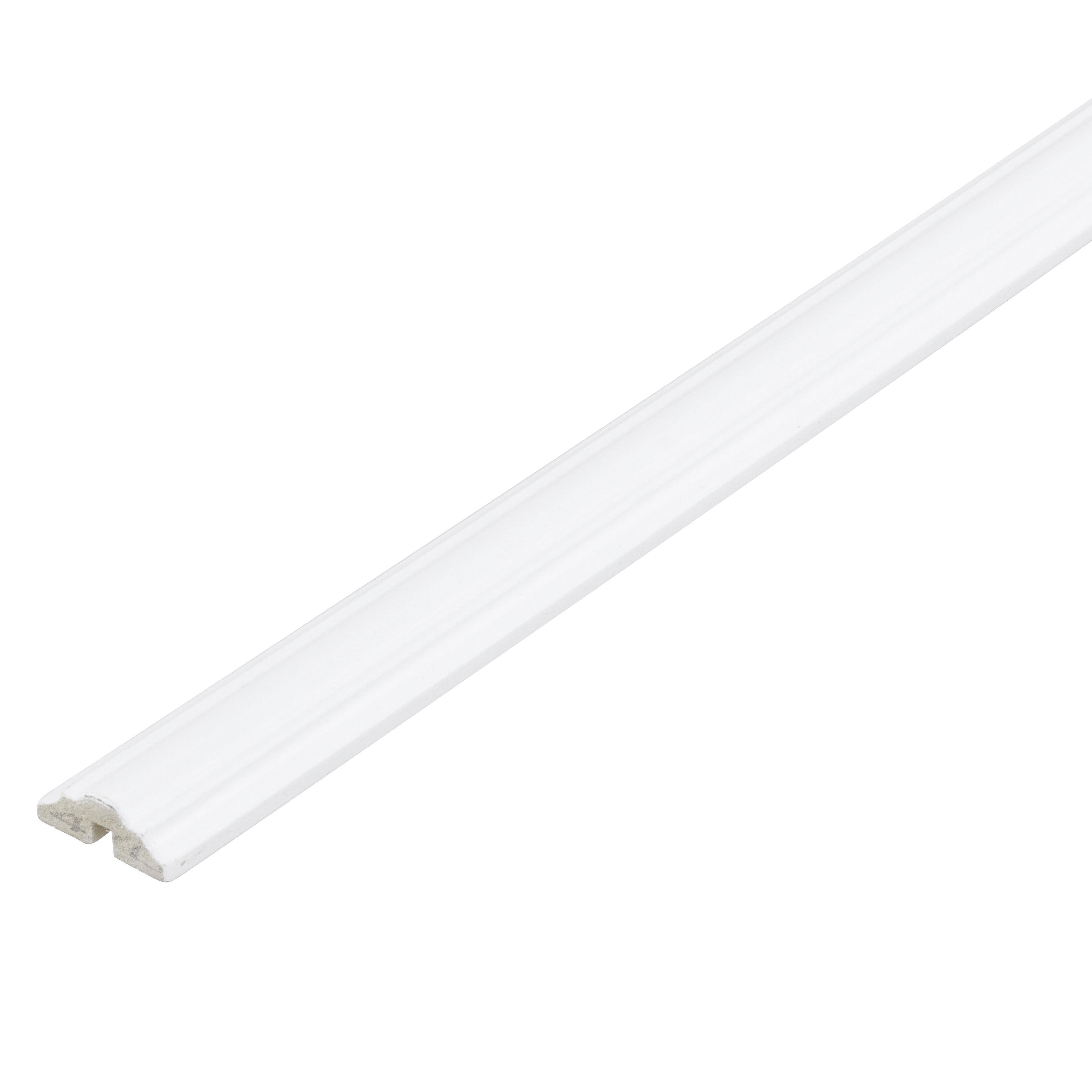 Rodameio de MDF Naval Branco RM4A Premium 4x240cm Artens