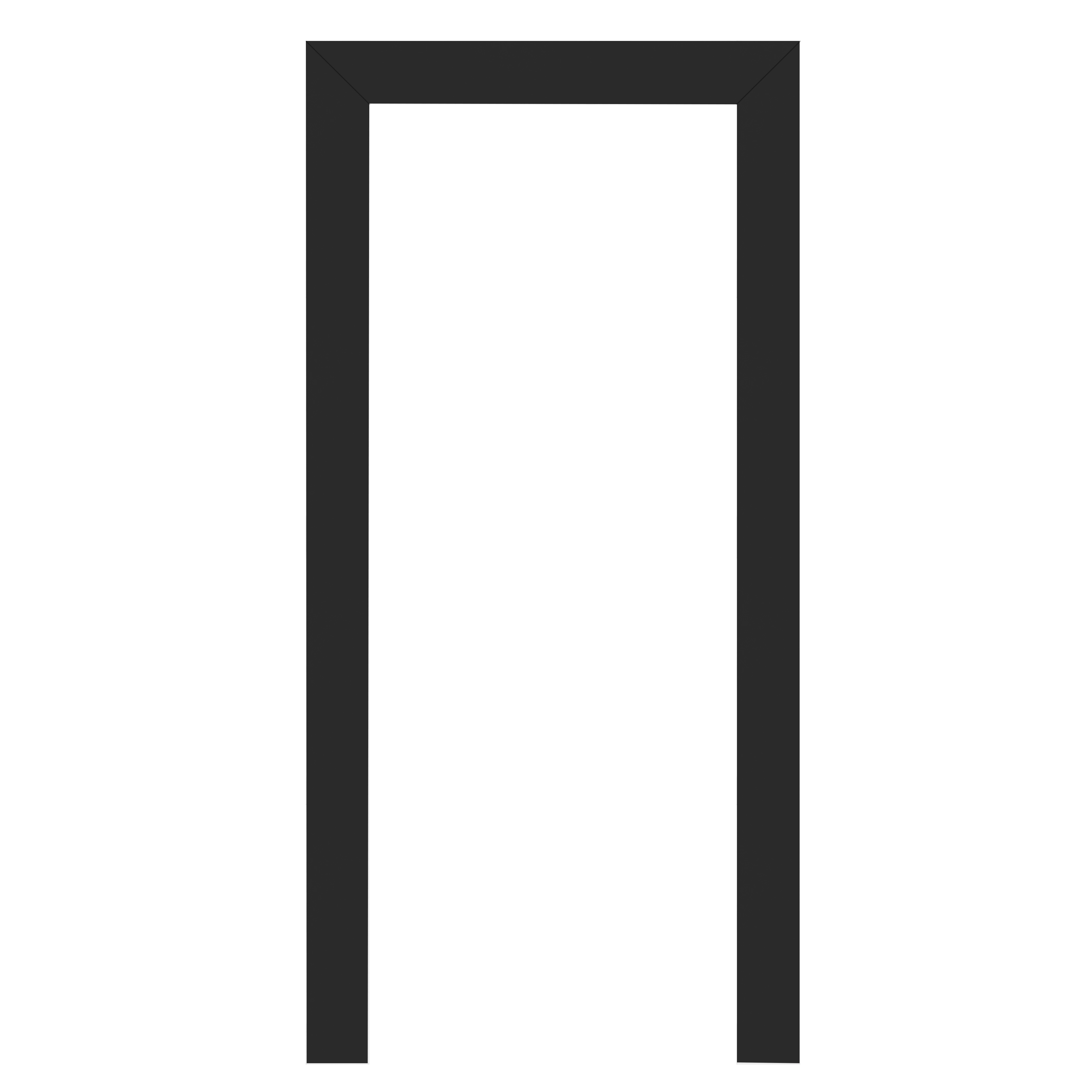 Kit Guarnição Lisa MDF Naval Premium Primer Preto 220x10cm Artens