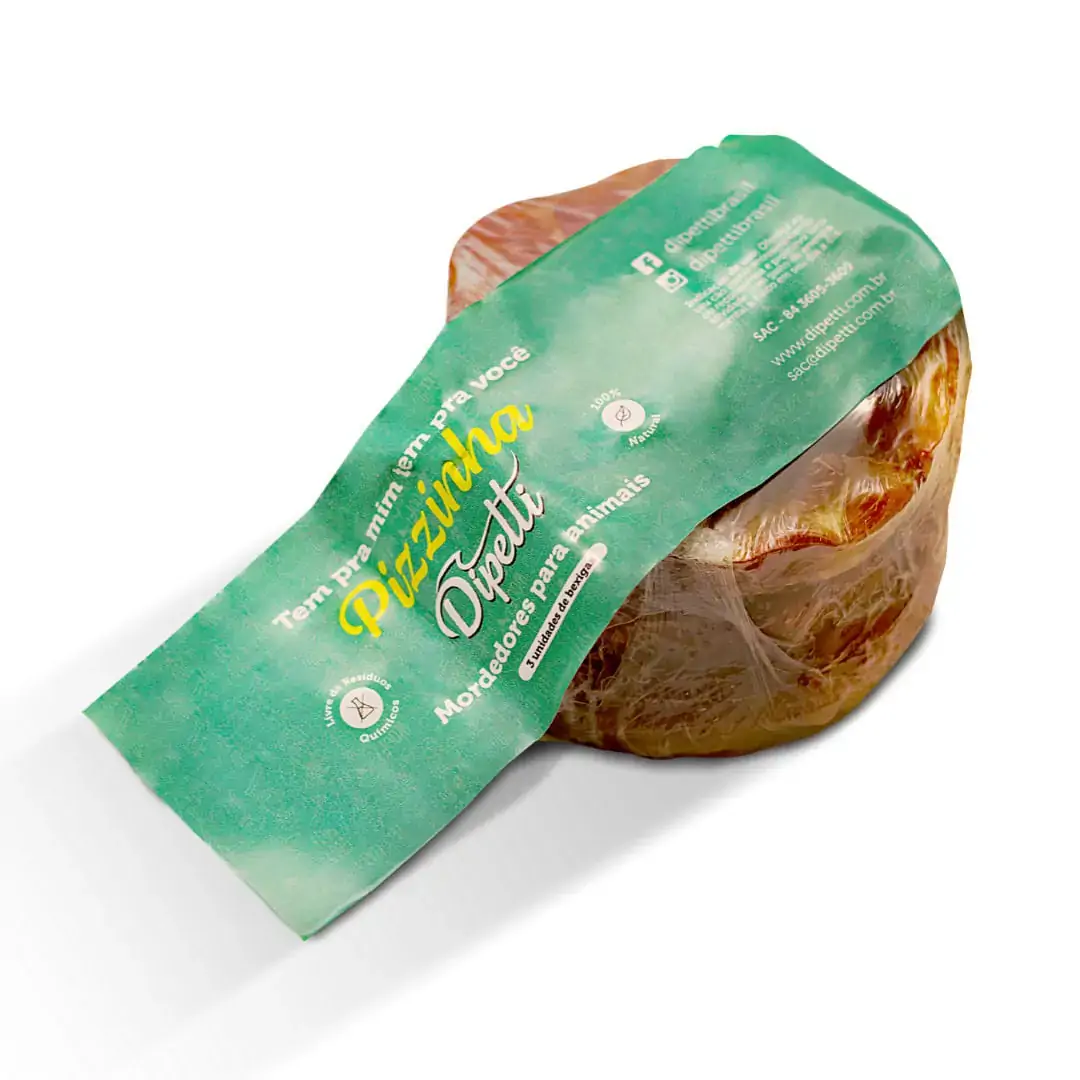 Brinq Mordedor Pet Chews Pizzinha E Bexiga