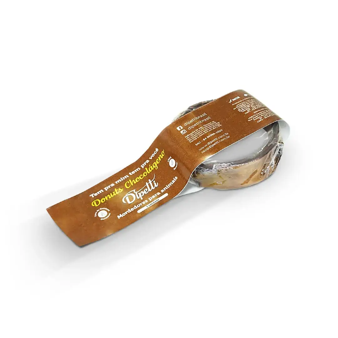 Petisco Donuts Chocolageno Bovino 1un Un