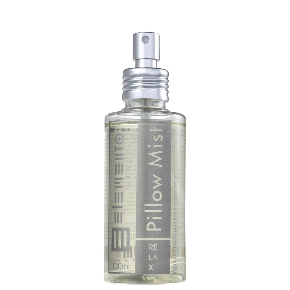 Aromatizador De Ambiente Spray Elemento Mineral Pillow Mist Relax 120ml