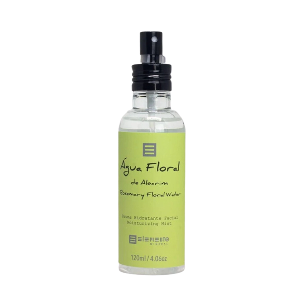 Agua Floral Facial Elemento Mineral Alecrim 120ml