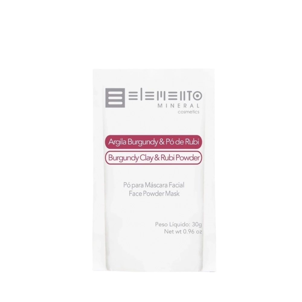 Argila Burgundy Com Po De Rubi 30g 01503/21 07/25