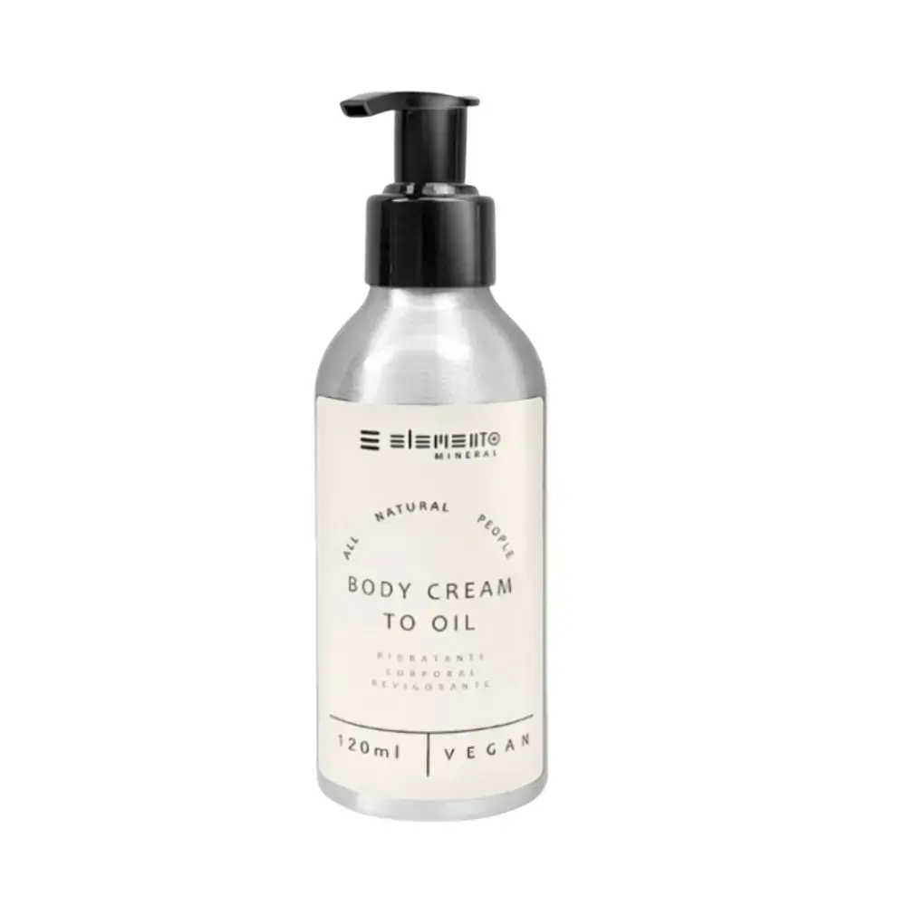 Hidratante Corporal Creme Elemento Mineral Body Cream To Oil 120ml
