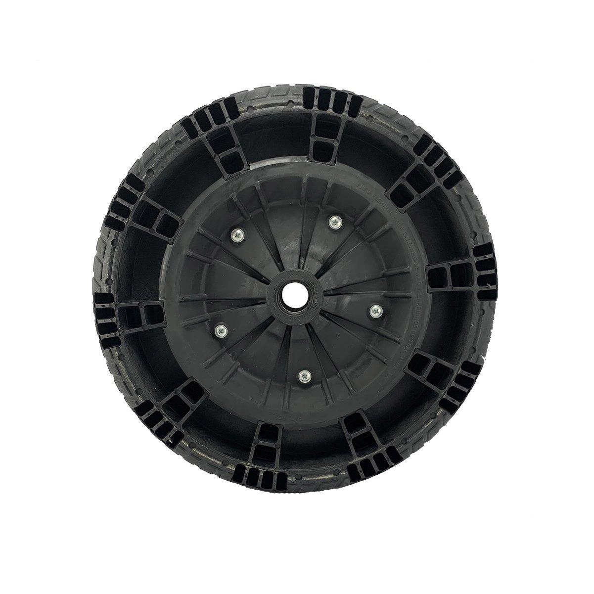Roda Completa Pneu Flex Border Eixo 1" Com Rolamento De Rolete - Fb