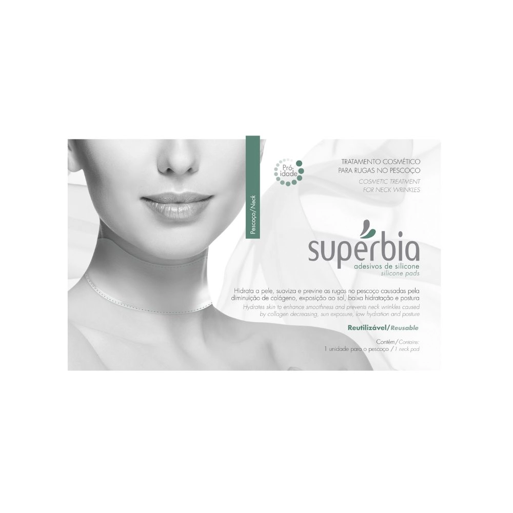Supérbia Adesivo de Silicone para Pescoço - 1un