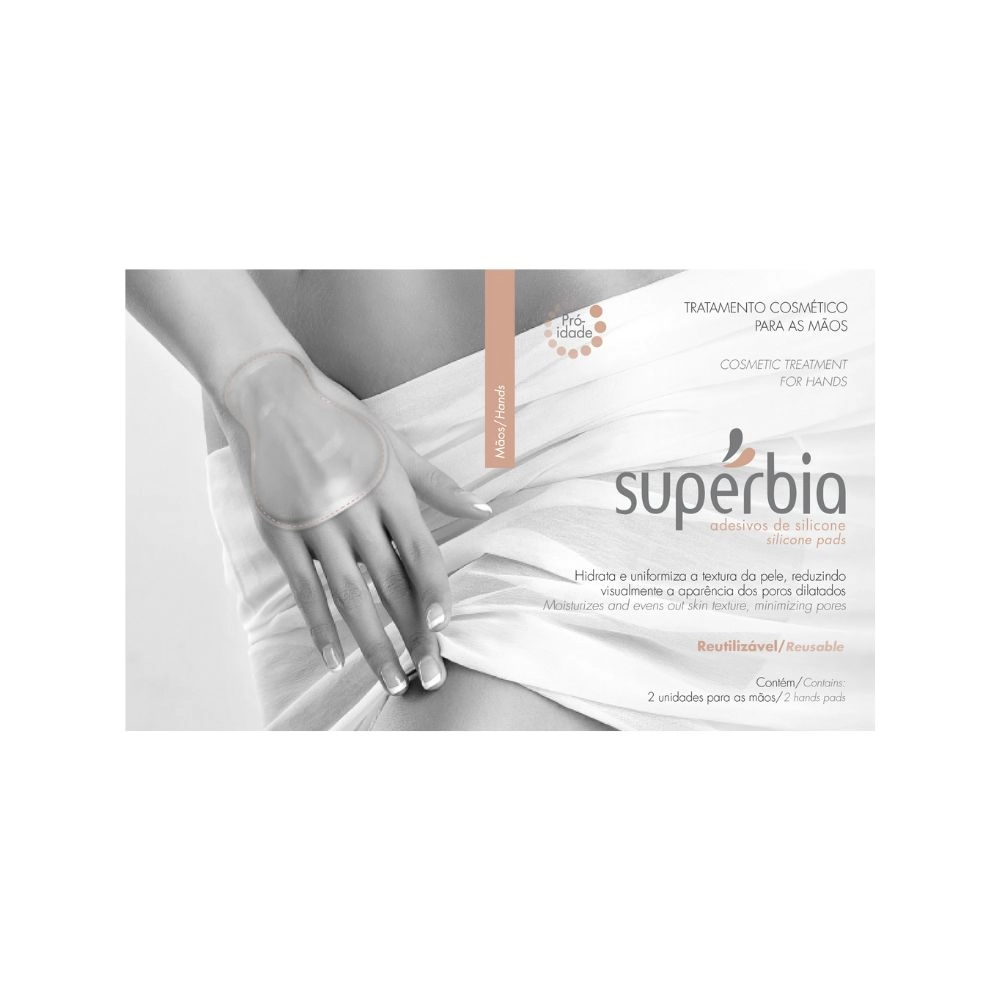 Supérbia Adesivo de Silicone para Mãos - 2Un