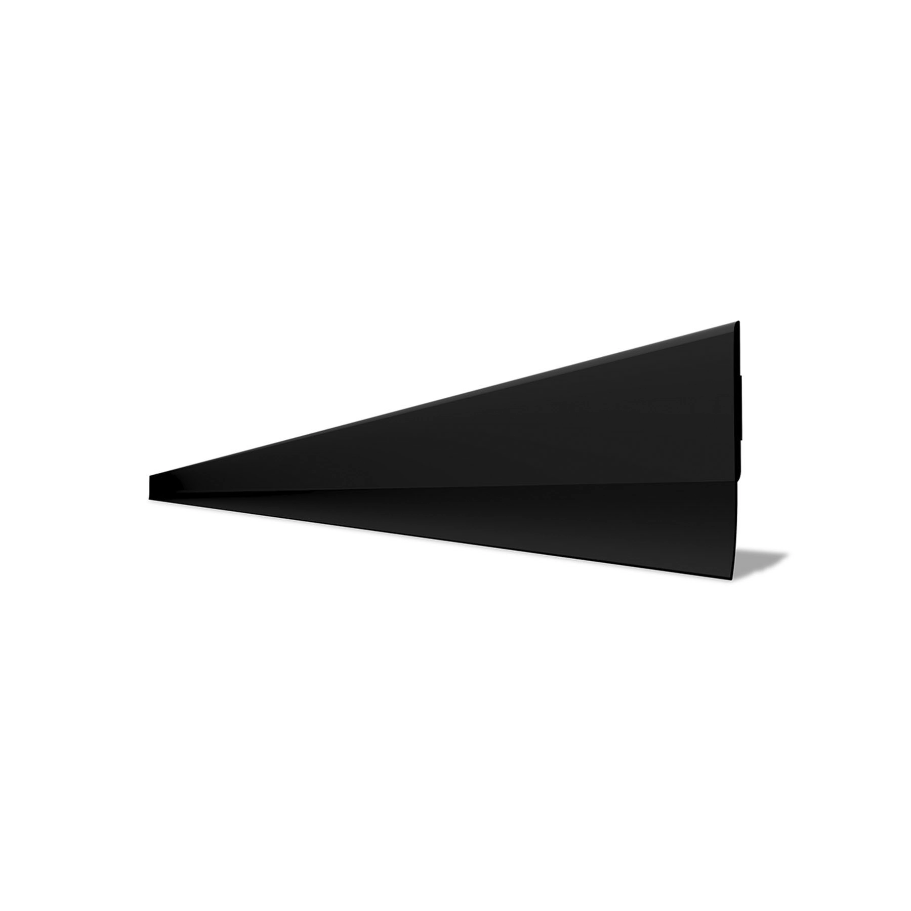 Veda Porta Adesivo "Linear" Preto 100cm para Vão de 15mm Comfort Door