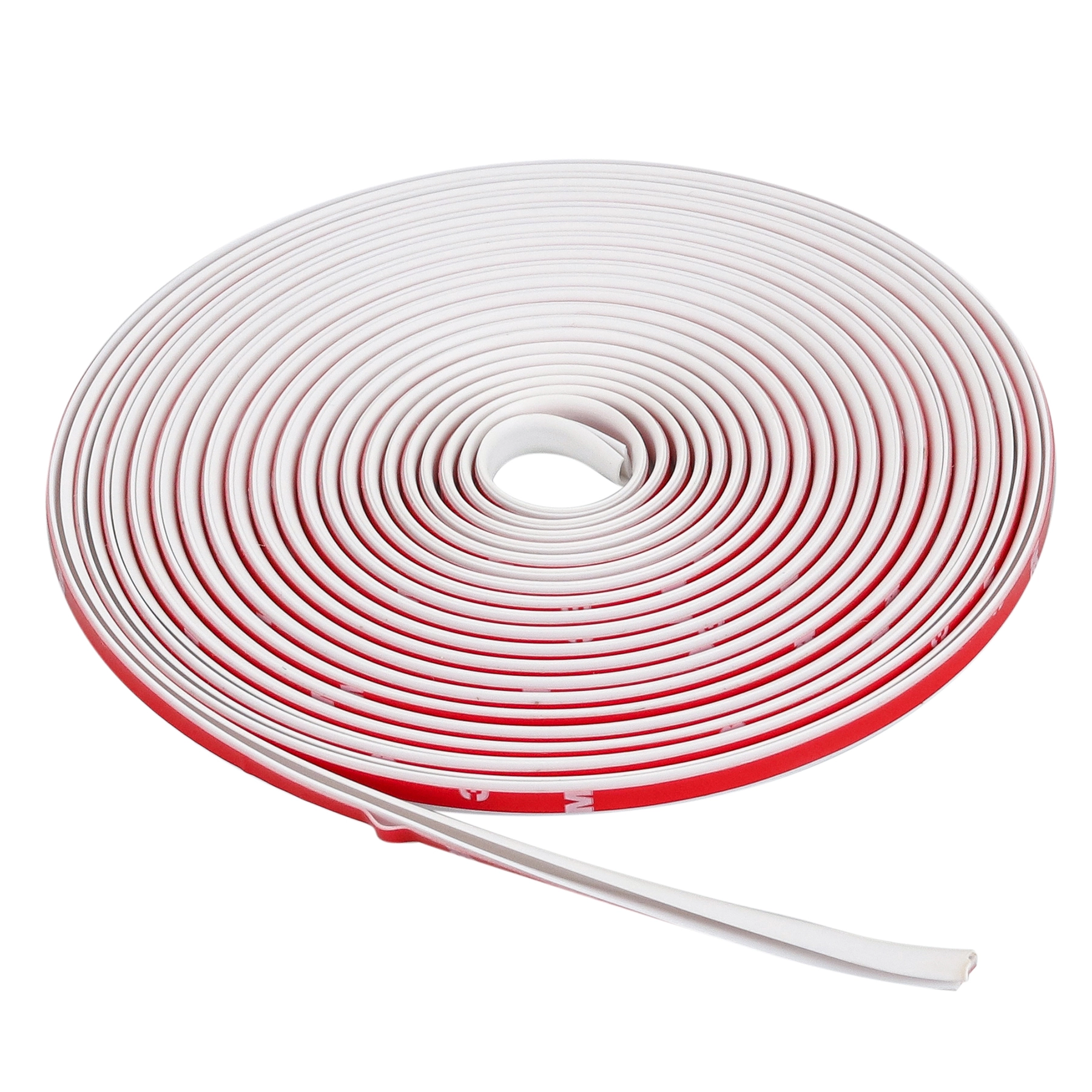 Veda Fresta Adesivo "Reto" Branco 600cm para Vão de 4mm Comfort Door