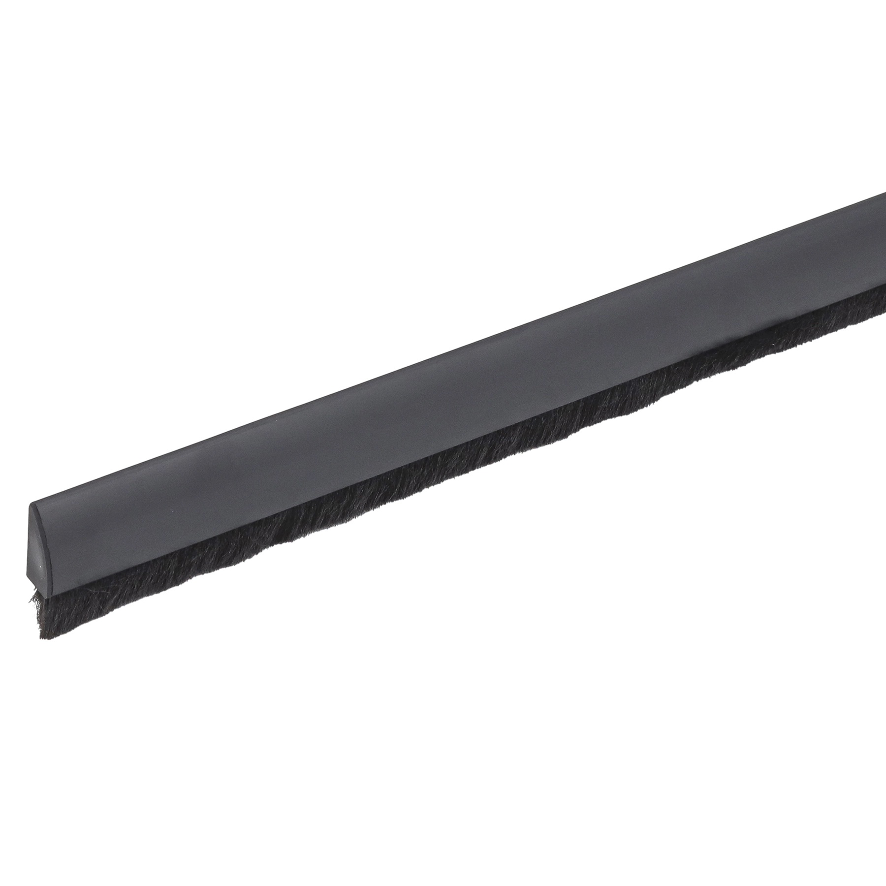 Veda Porta Adesivo "Escova" Preto 150cm para Vão de 15mm Comfort Door