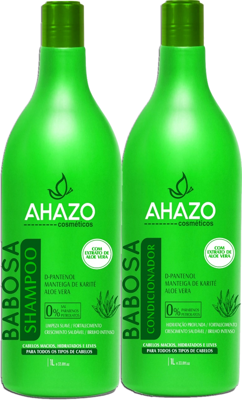 Kit Ahazo Sh Cond 1l Babosa