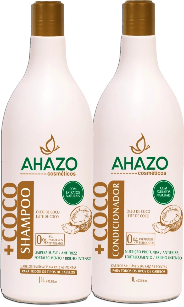 Kit Ahazo Sh Cond 1l Mais Coco