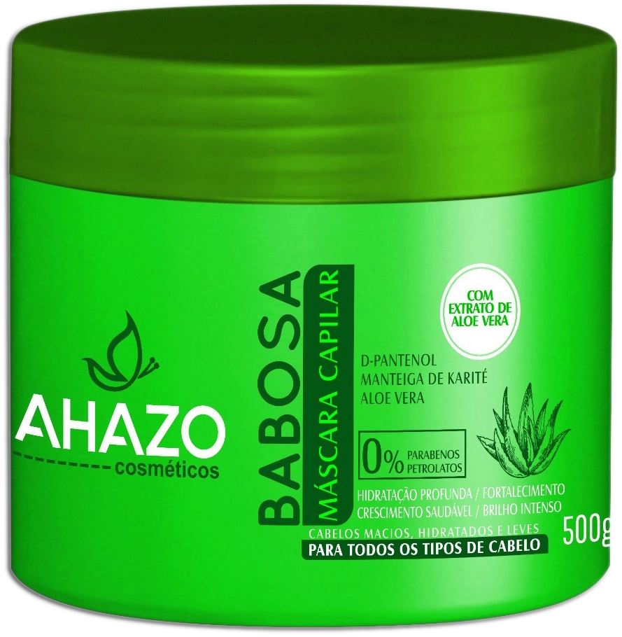 Mascara Capilar Ahazo 500g Babosa