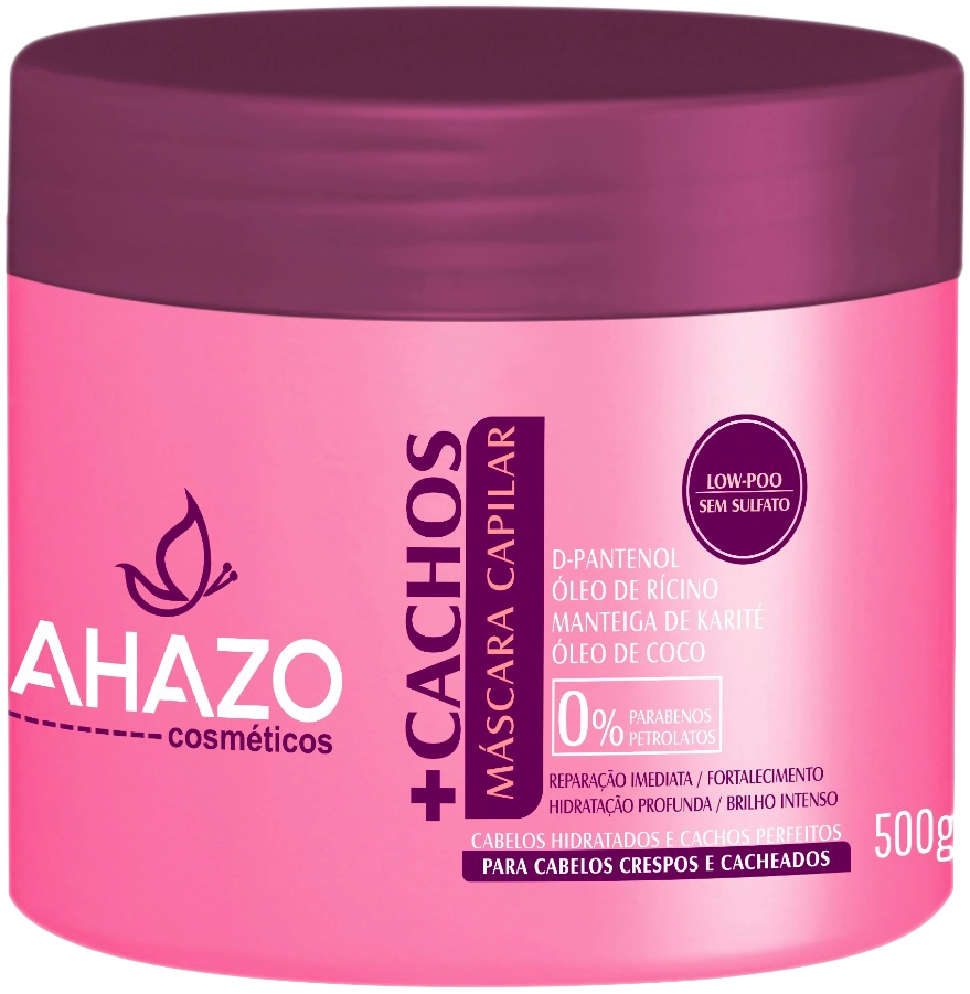 Mascara Capilar Ahazo 500g Mais Cachos