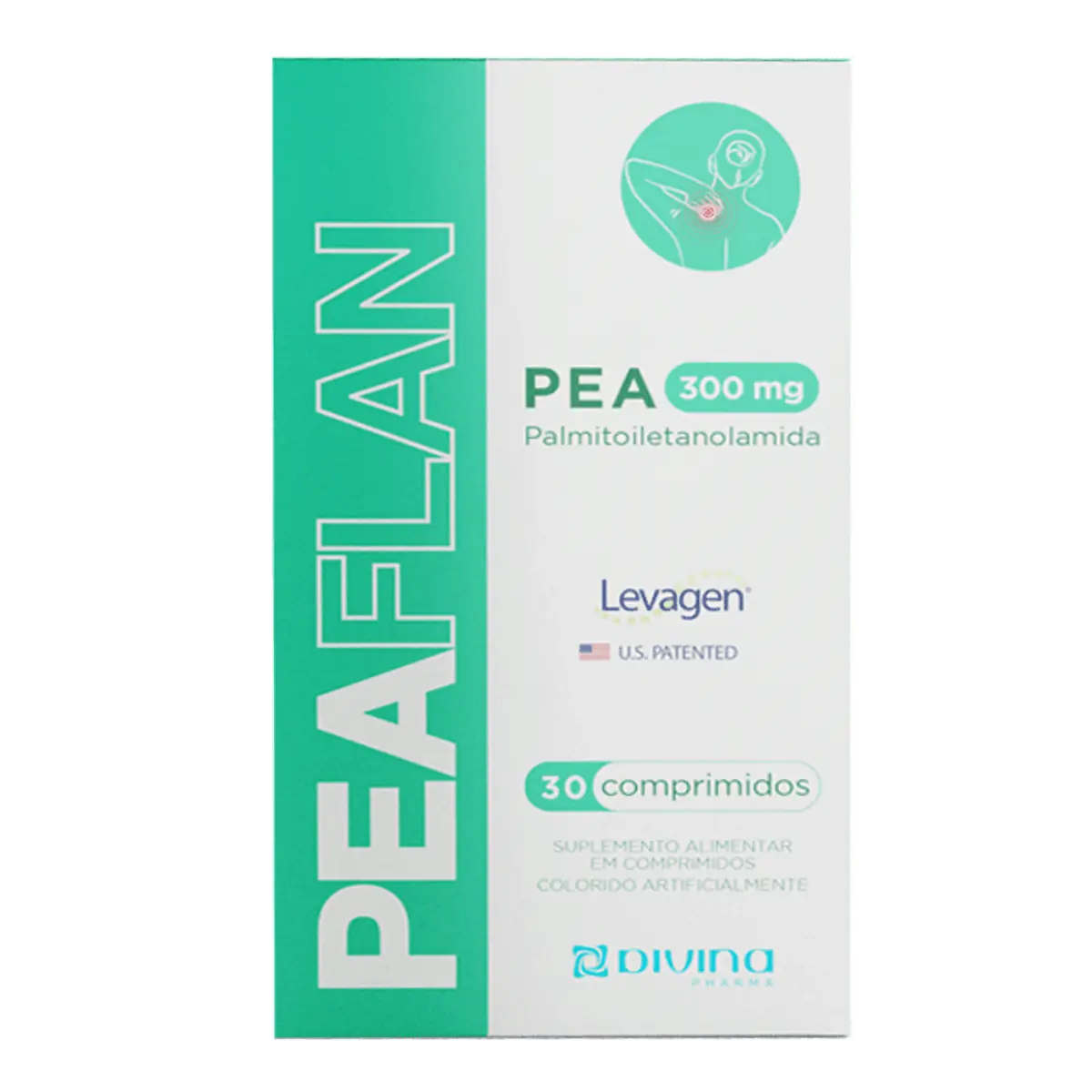 Suplemento Alimentar Peaflan 300mg 30 Comprimidos