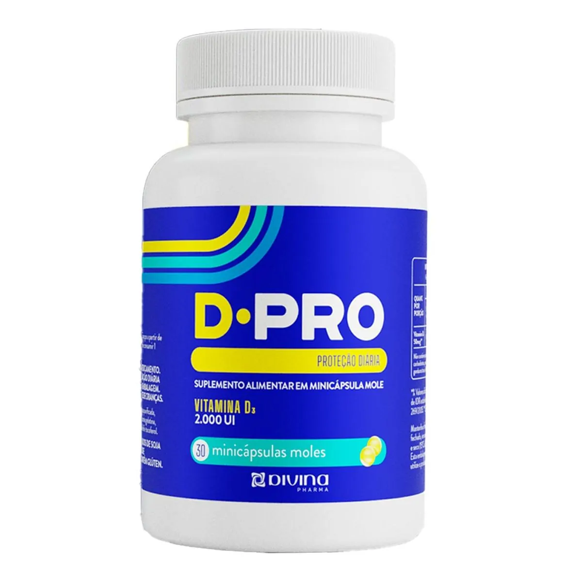 Vitamina D.Pró 2000UI 30 Minicápsulas Moles