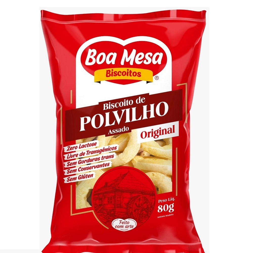Bisc Polvilho Boa Mesa 80g Original