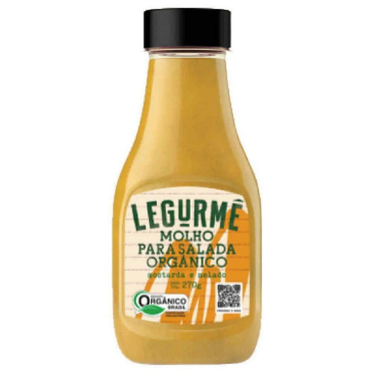 Molho para Salada Mostarda e Melado Orgânico Legurmê 270g
