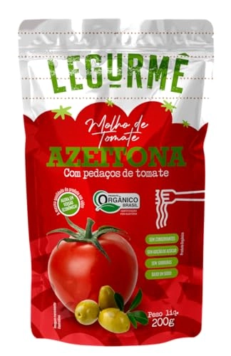 Molho Tomate Org Azeitona Sachê 200g