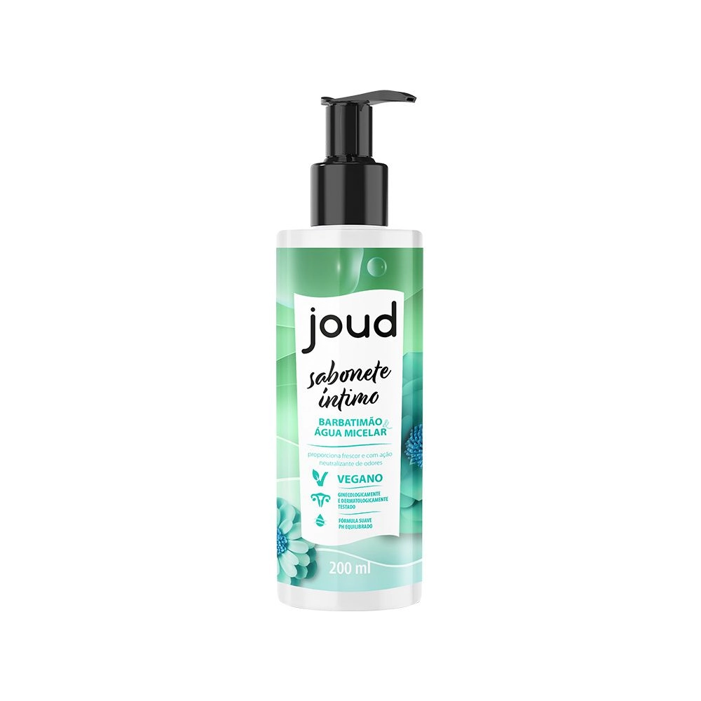 Sabonete íntimo Barbatimão E água Micelar Joud 200ml