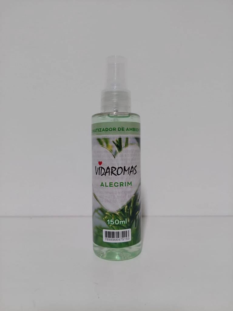 Aromatizador Ambientes Vidaromas Spray Alecrim