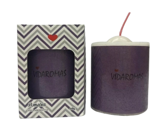 Vela Aromatica Vidaromas 60g Ameixa
