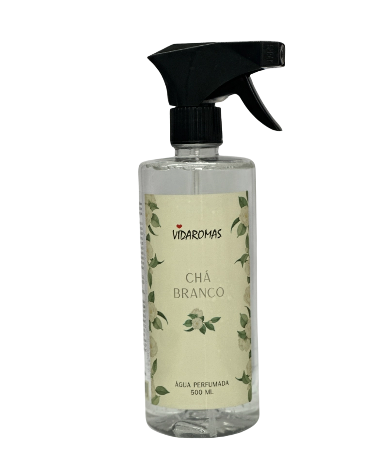 Aromatizador Vidaromas 500ml Spray Cha Branco