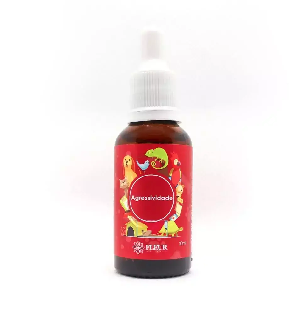 Floral Fleur Pets Agressividade 30ml