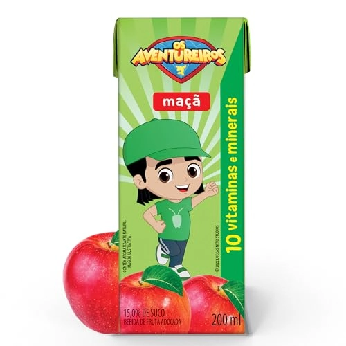 Beb Fruta Os Aventureiros Maca Tp 200ml