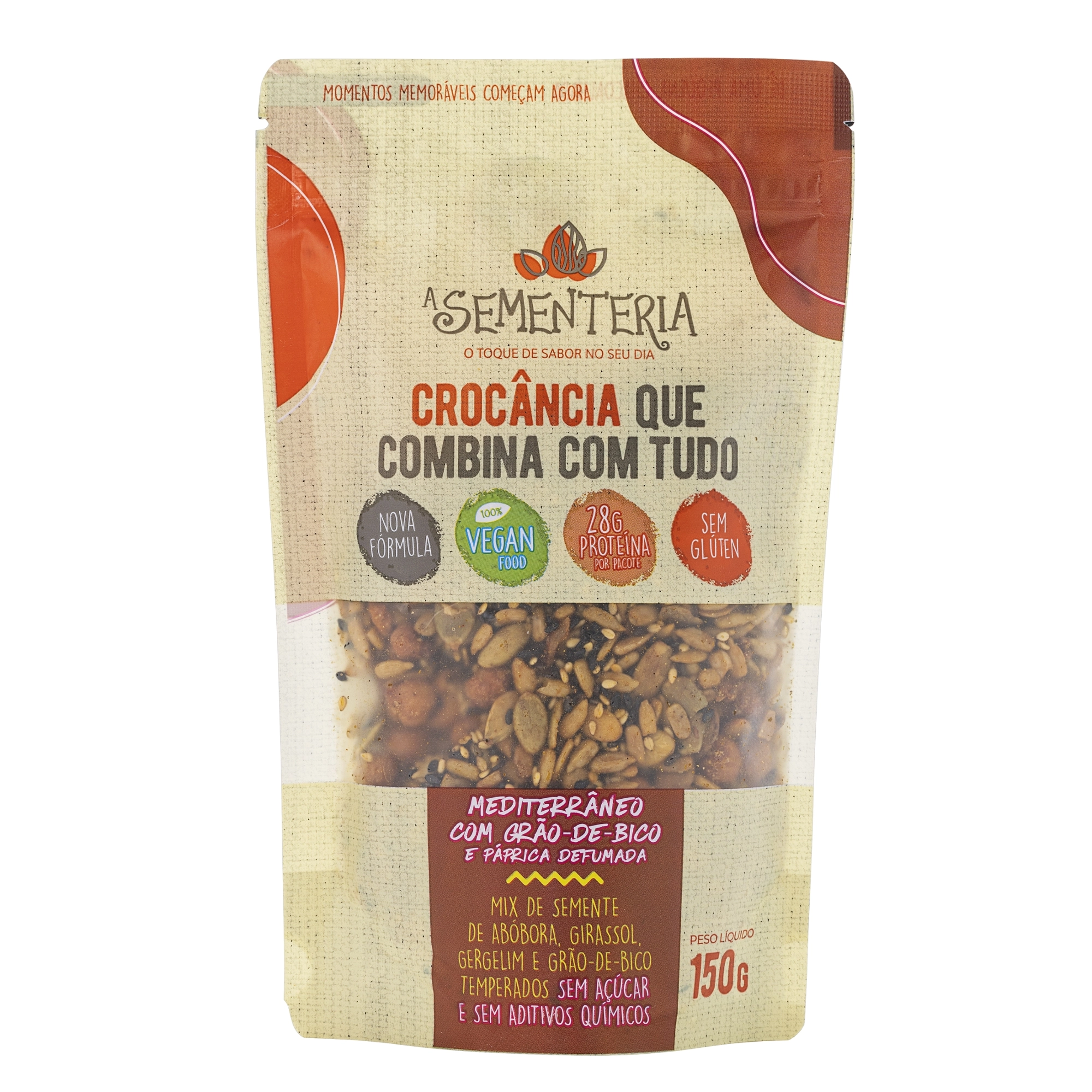 Mix Sementes A Sementeria Pouch 150g Mediterraneo