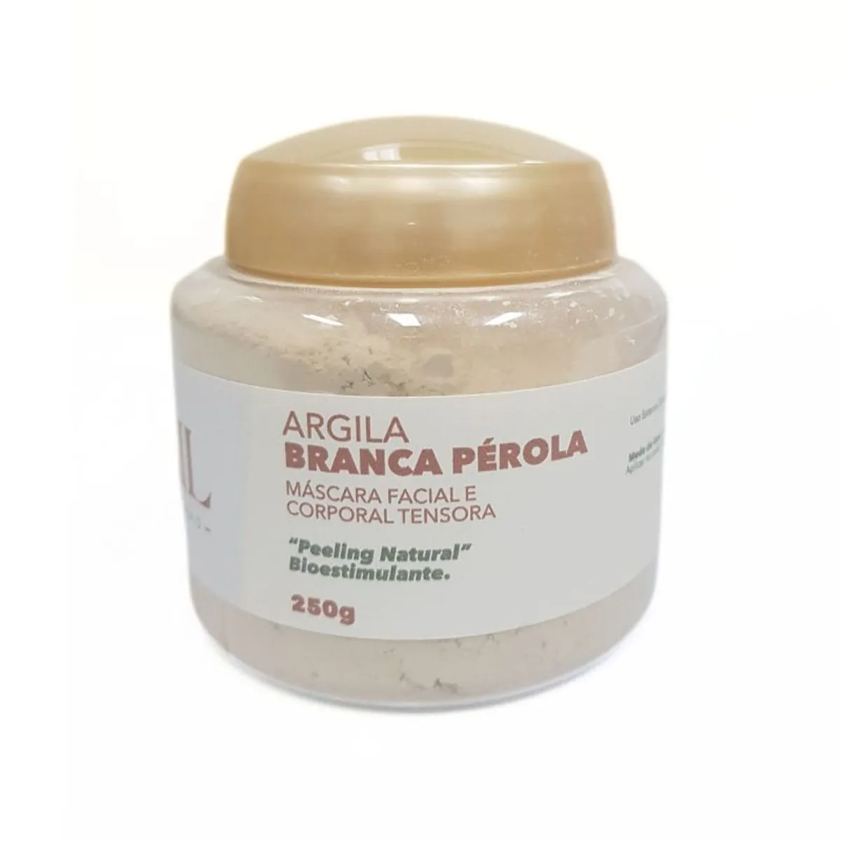 Argila Branca Pérola Rakil 250g