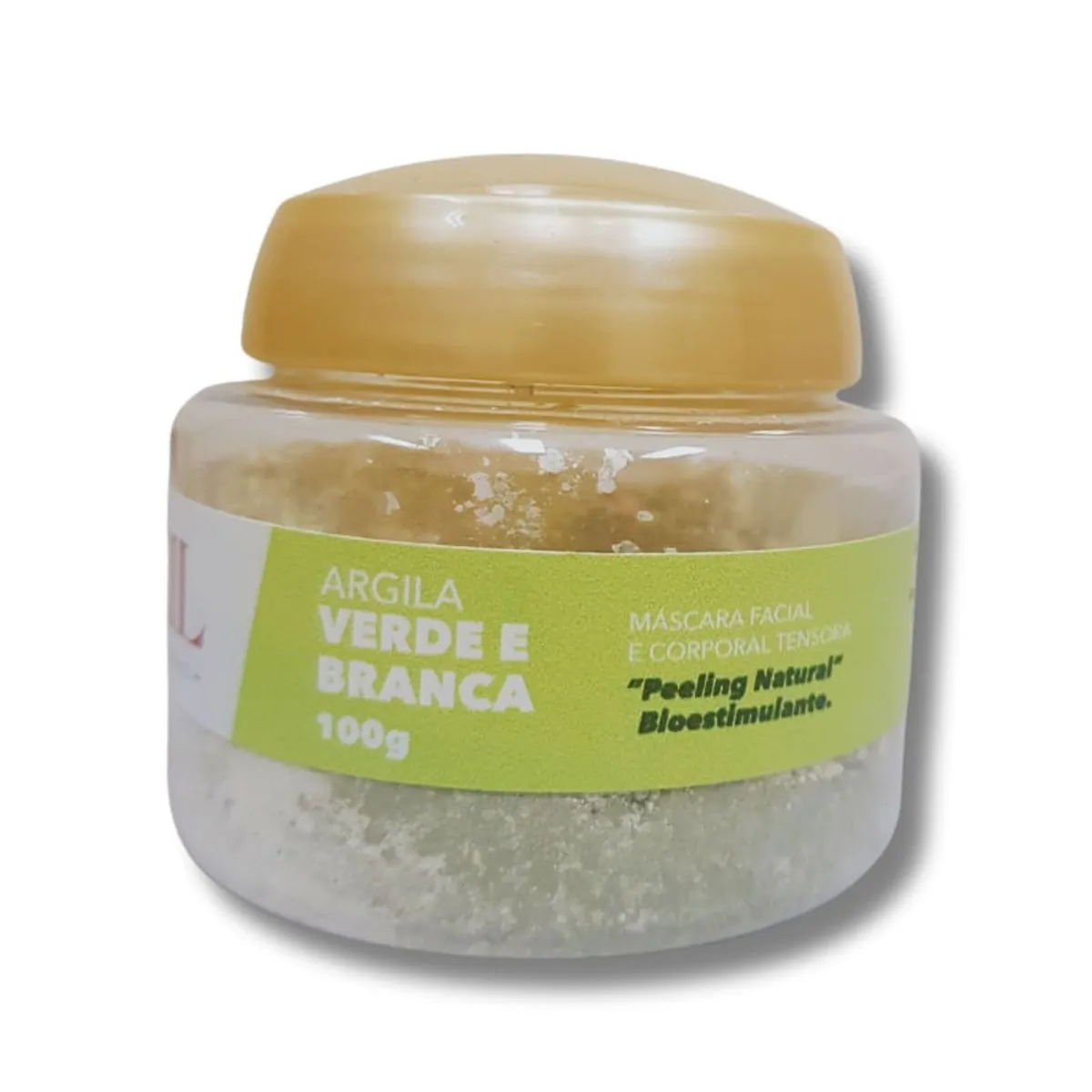 Argila Verde E Branca Pote Rakil 100g