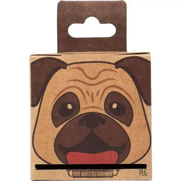 Kit Saquinhos Higiênicos Cata Caca Pug