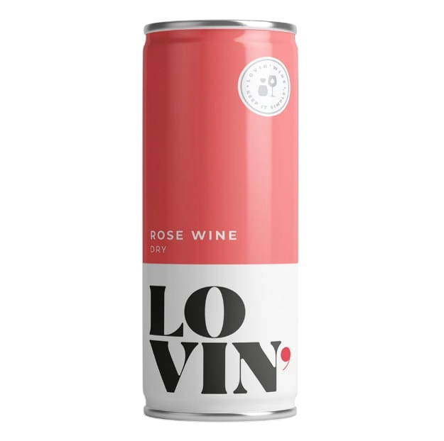 Vinho Lata Rose Dry Lovin 269ml