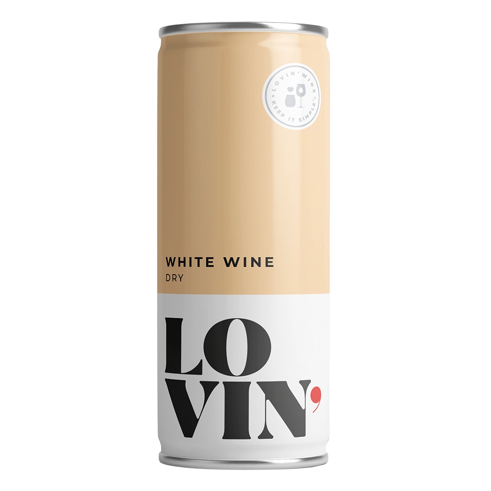 Vinho Lata White Dry Lovin 269ml