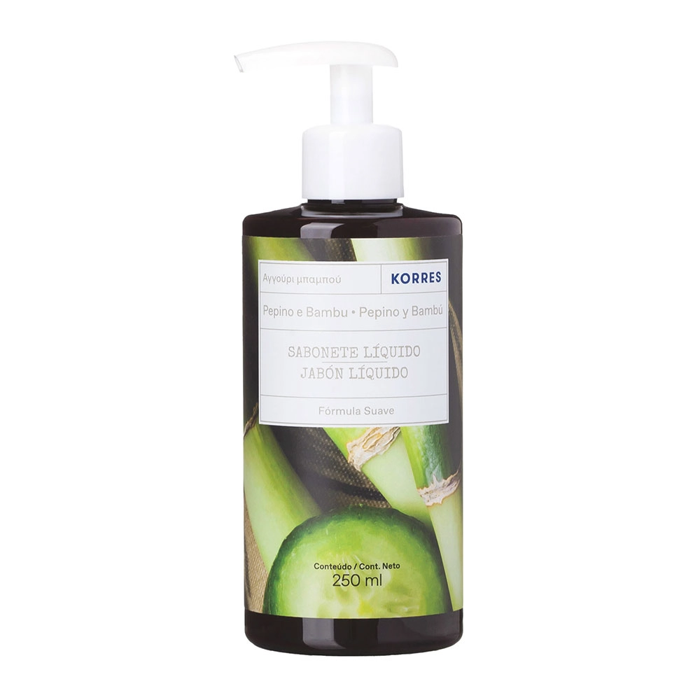 Korres Sabonete Liquido Bambu E Pepino 250ml