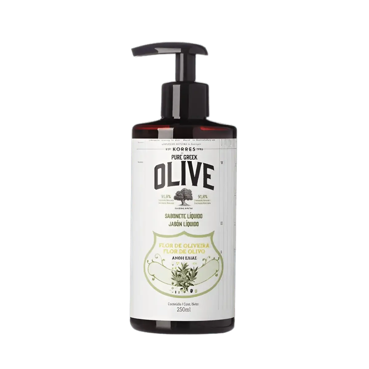 óleo De Oliva E Flor Sabonete Líquido 250ml, Korres