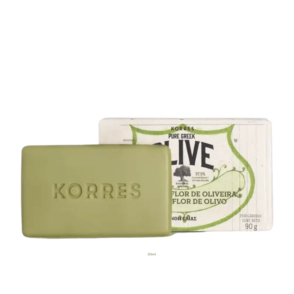 óleo De Oliva E Flor Sabonete Em Barra 90g, Korres