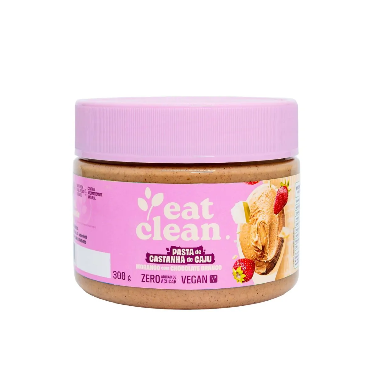 Pasta De Cast De Caju Mgo Choc Bco Eat Clean 300g