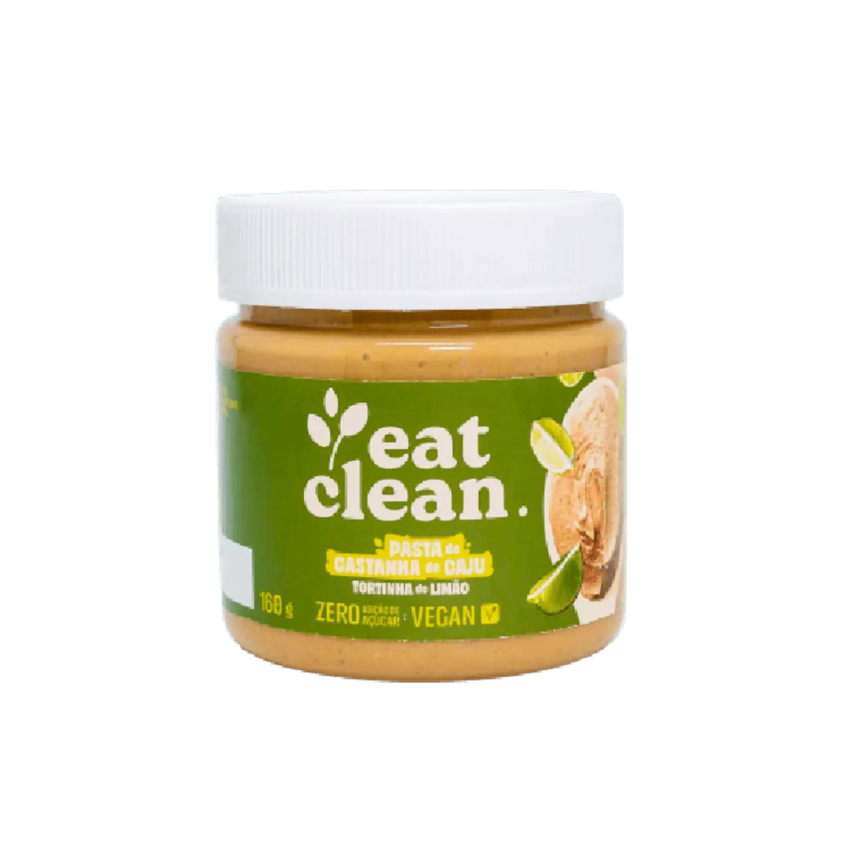 Pasta de Castanha de Caju Tortinha de Limão - Pote 160G - Tortinha de Limão - Pote 160G