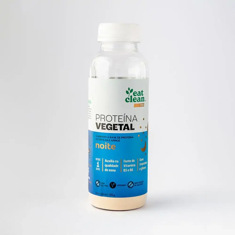 Proteína Vegetal Eat Clean Noite Frasco 30g