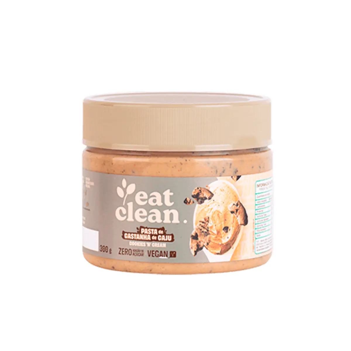 Pasta De Amendoim Caju Cookies Eat Clean 300g