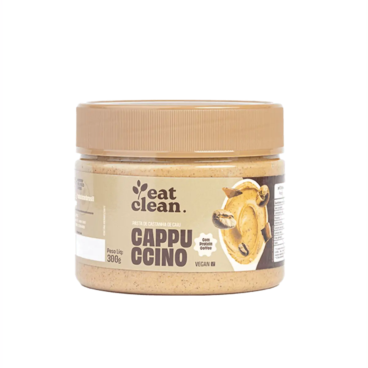 Pasta De Cast De Caju Cappuccino Eat Clean 300g